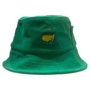 American Needle Green and Yellow Hat Classic Bucket Style
